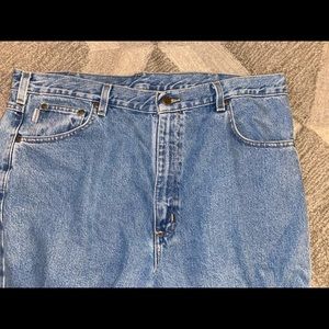 Carhartt relaxed fit blue jeans